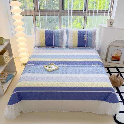 91家纺网 家纺一手货源 找家纺 冬然 2023新款全棉床盖纯棉床盖夹棉床单全棉床单纯棉床单休闲生活