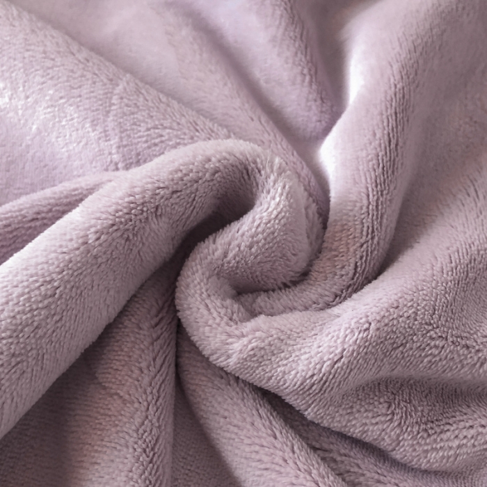 91家纺网 家纺一手货源 找家纺 露梦 2025新款高克重牛奶绒刺绣四件套-简素 （风格一）简素-香芋紫