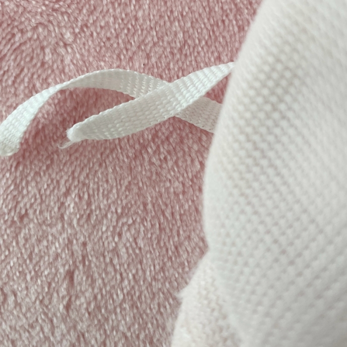 91家纺网 家纺一手货源 找家纺 畅畅家纺 2023新款兔毛绒兔兔绒懒兔绒立体剪花牛奶绒四件套 波浪-浅粉