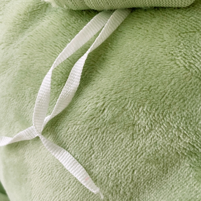 91家纺网 家纺一手货源 找家纺 畅畅家纺 2023新款兔毛绒兔兔绒懒兔绒立体剪花牛奶绒四件套 泡芙格-绿