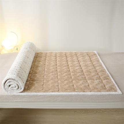 91家纺网 家纺一手货源 找家纺 （总）东宇  2025新款兔毛绒抗菌学生床垫