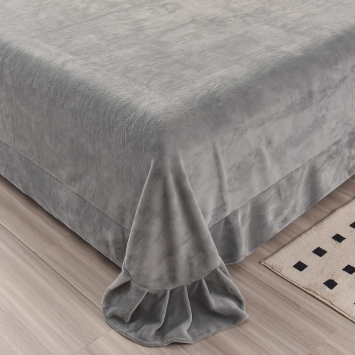 91家纺网 家纺一手货源 找家纺 畅畅 2024新款加厚韩版花卉牛奶绒刺绣花四件套婴儿兔毛绒繁花似锦 繁花似锦-高级灰