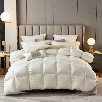 91家纺网 家纺一手货源 找家纺 总绒研2025新款高精密羽绒被鹅绒被被子被芯春秋被冬被被子被芯-爱琳娜