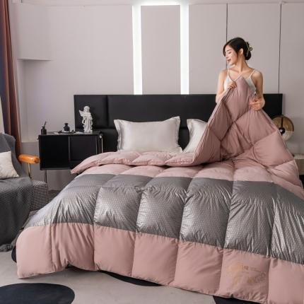 91家纺网 家纺一手货源 找家纺 总 绒研 2025新款石墨烯羽绒被鹅绒被被子被芯春秋被冬被被子被芯