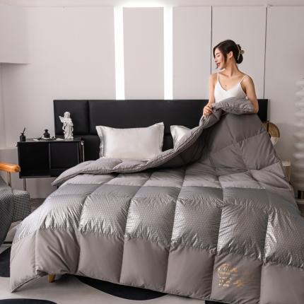 91家纺网 家纺一手货源 找家纺 总 绒研 2025新款石墨烯羽绒被鹅绒被被子被芯春秋被冬被被子被芯