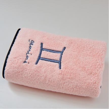 朴尔家纺 2023新款十二星座毛巾浴巾系列 双子座毛巾