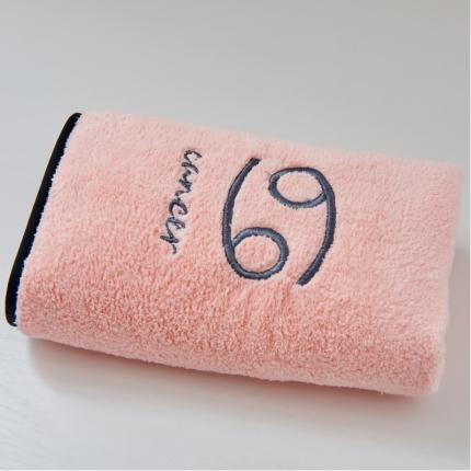 朴尔家纺 2023新款十二星座毛巾浴巾系列 巨蟹座毛巾
