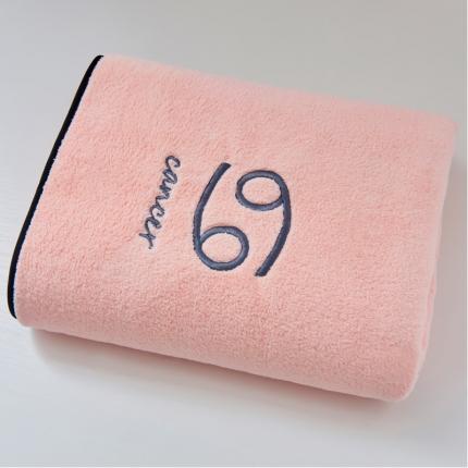 朴尔家纺 2023新款十二星座毛巾浴巾系列 巨蟹座浴巾