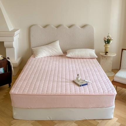 91家纺网 家纺一手货源 找家纺 （总）三味舒屋 2024新款牛奶绒夹棉床笠