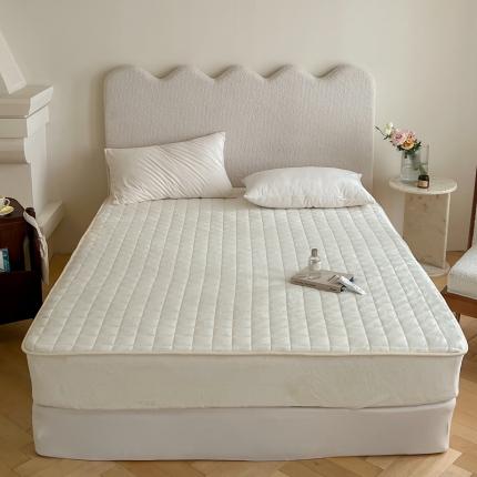 91家纺网 家纺一手货源 找家纺 （总）三味舒屋 2024新款牛奶绒夹棉床笠