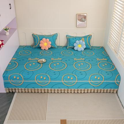 91家纺网 家纺一手货源 找家纺 手艺人 2025新款纯棉绗缝炕盖榻榻米炕垫K367-K372 K371