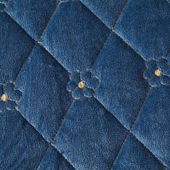 91家纺网 家纺一手货源 找家纺 （总）罗艺轩 2024新款花季宝宝绒全套夹棉絎缝加厚系列床裙套件