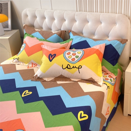 91家纺网 家纺一手货源 找家纺 （总）宝莱利家纺 2025高克重喷气磨毛单枕套