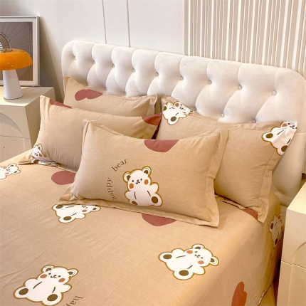 91家纺网 家纺一手货源 找家纺 （总）宝莱利家纺 2025高克重喷气磨毛单枕套