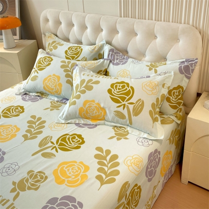 91家纺网 家纺一手货源 找家纺 （总）宝莱利家纺 2025高克重喷气磨毛单枕套