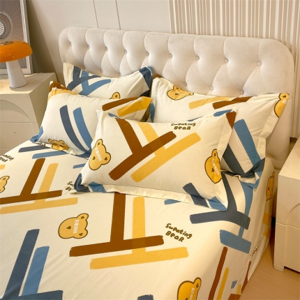 91家纺网 家纺一手货源 找家纺 （总）宝莱利家纺 2025高克重喷气磨毛单枕套