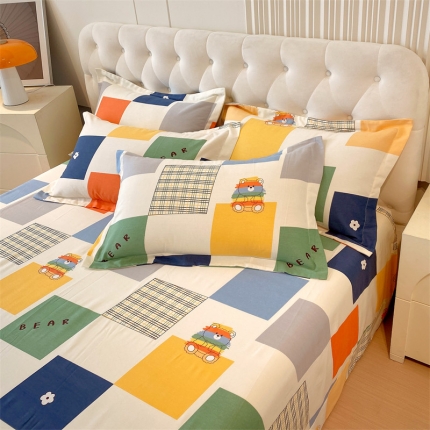 91家纺网 家纺一手货源 找家纺 （总）宝莱利家纺 2025高克重喷气磨毛单枕套