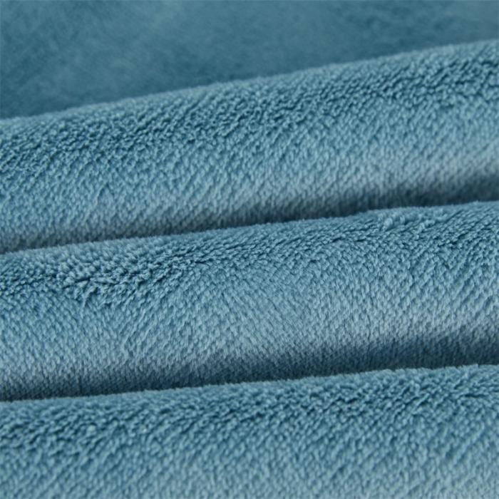 91家纺网 家纺一手货源 找家纺 AB版双面牛奶绒床笠 复合保暖床笠 双面可用 蓝灰