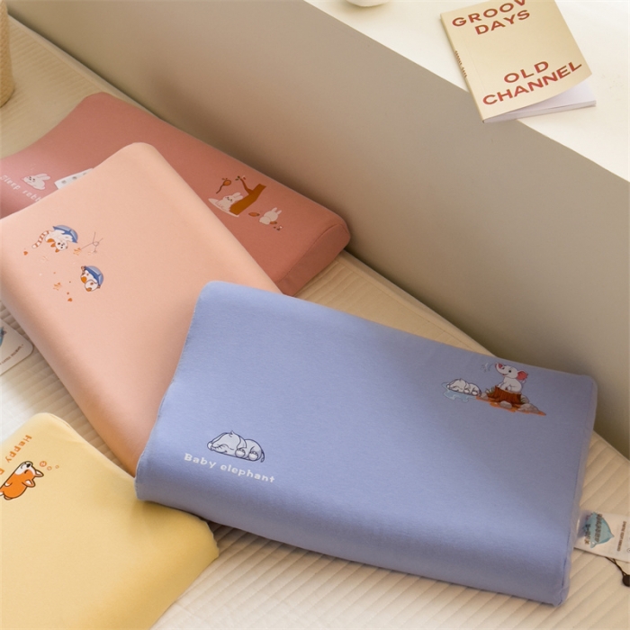 91家纺网 家纺一手货源 找家纺 （总）伟邦 2023新款萌宠针织儿童乳胶枕