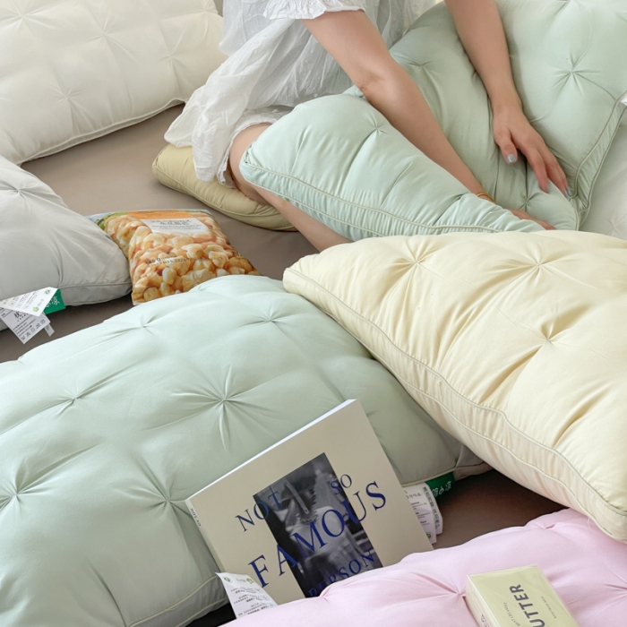 91家纺网 家纺一手货源 找家纺 （总）伟邦枕芯 2023新款立体揪化泡美爆爆枕切片