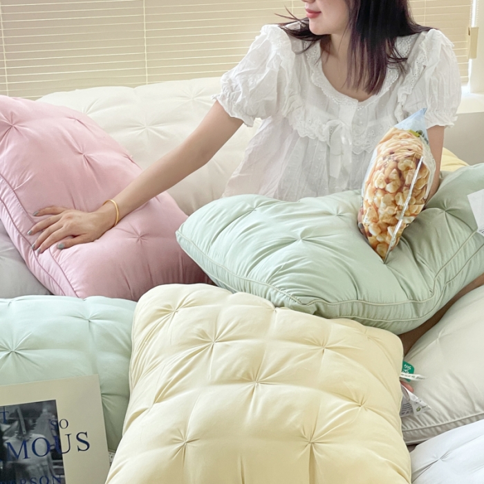 91家纺网 家纺一手货源 找家纺 （总）伟邦枕芯 2023新款立体揪化泡美爆爆枕切片