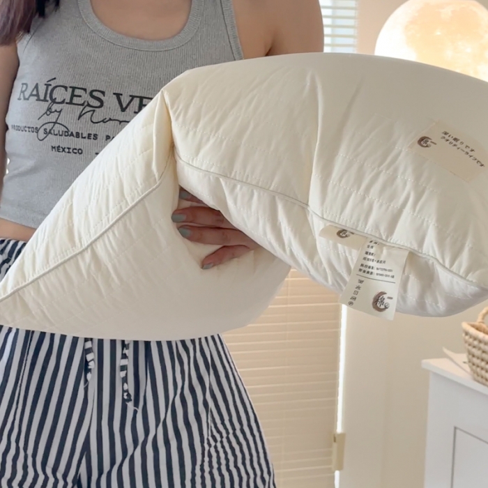 91家纺网 家纺一手货源 找家纺 （总）伟邦枕芯 2023新款日式乳胶蓬松枕