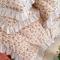 91家纺网 家纺一手货源 找家纺 摩卡 2023新款保暖法式印花花边四件套床单款四件套 彩色玫瑰-豆沙