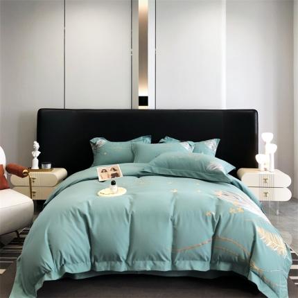 91家纺网 家纺一手货源 找家纺 （总）2023新款纯棉磨毛四件套-戴娜