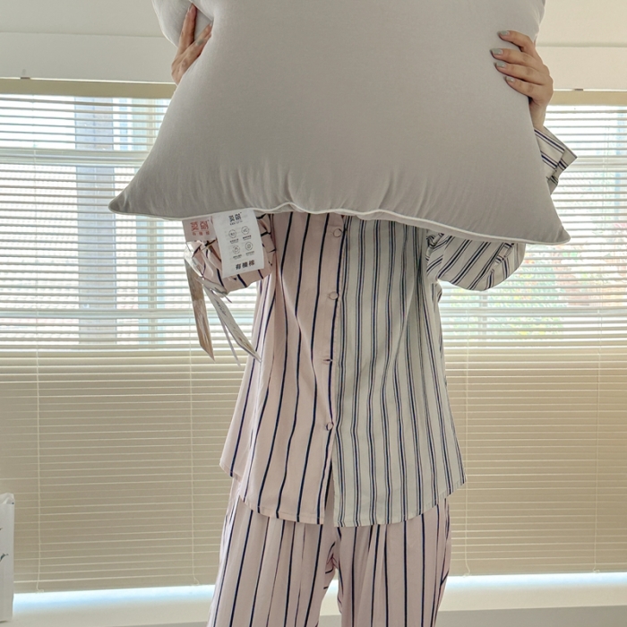 91家纺网 家纺一手货源 找家纺 （总）伟邦枕芯 2023新款有机棉蓬松枕