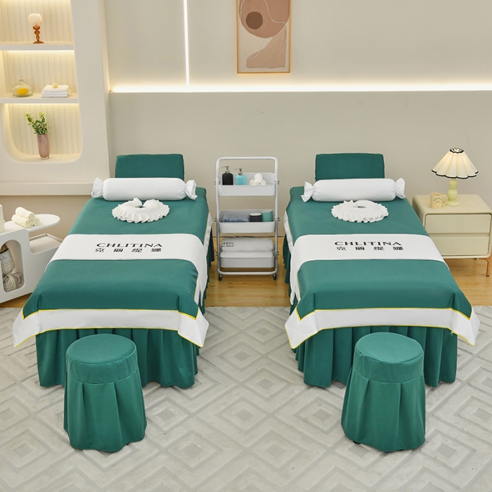 91家纺网 家纺一手货源 找家纺 （总）不打烊 2025新款欧洲尼美容床罩四件套 皇家风范此款控价188