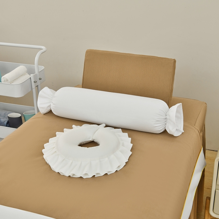 91家纺网 家纺一手货源 找家纺 不打烊 2023新款欧洲尼美容床罩四件套 皇家风范 驼色