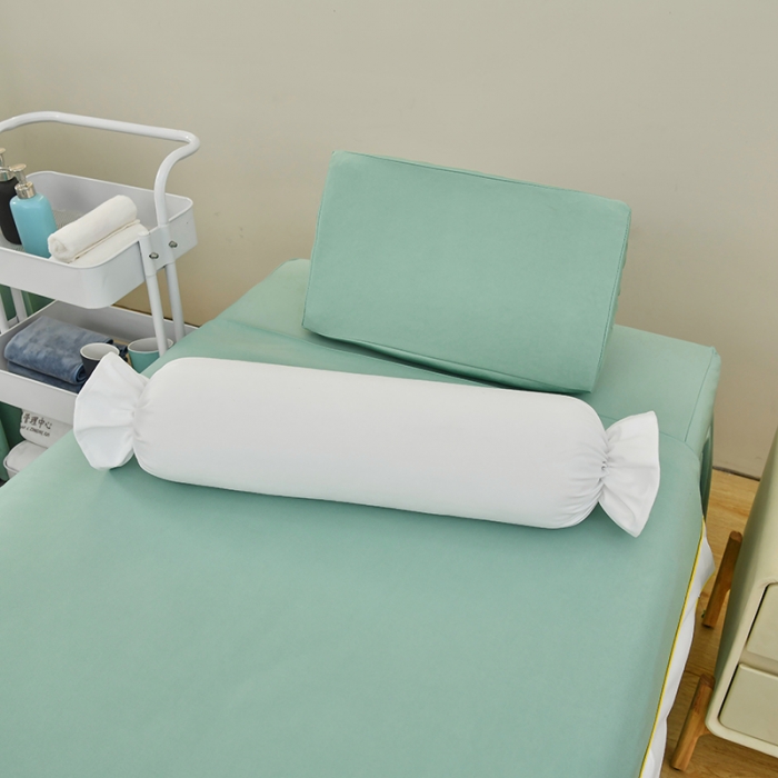 91家纺网 家纺一手货源 找家纺 不打烊 2023新款欧洲尼美容床罩四件套 皇家风范 浅绿色