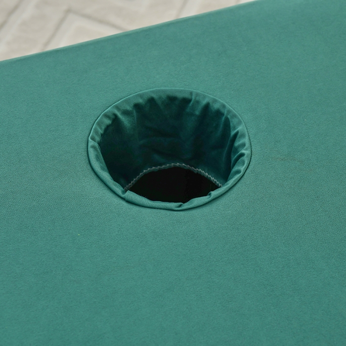 91家纺网 家纺一手货源 找家纺 不打烊 2023新款欧洲尼美容床罩四件套 皇家风范 孔雀绿