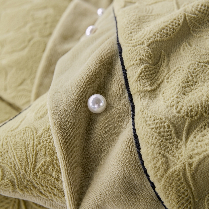 91家纺网 家纺一手货源 找家纺 佳居缘 2023新款230g全消光牛奶绒四件套-花韵系列 花韵-绿