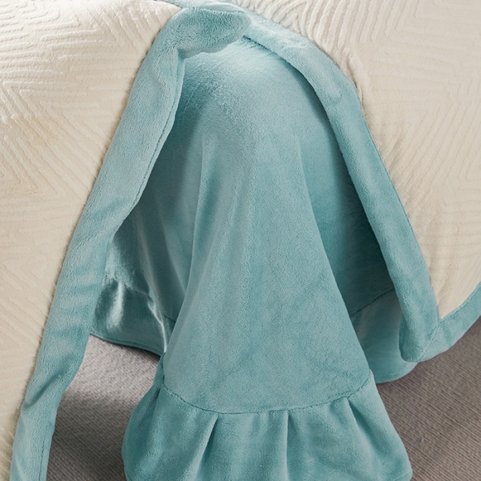 91家纺网 家纺一手货源 找家纺 佳居缘 2023新款230g全消光牛奶绒四件套-印象系列 印象-绿