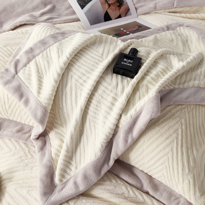 91家纺网 家纺一手货源 找家纺 佳居缘 2023新款230g全消光牛奶绒四件套-印象系列 印象-紫