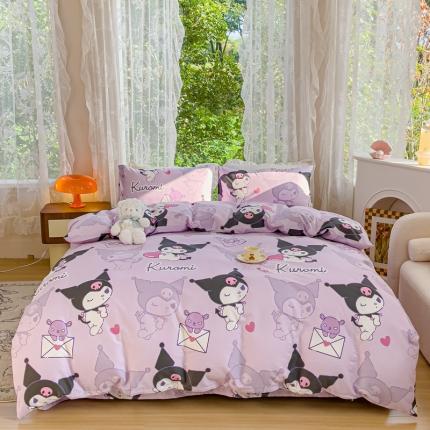 感遇 2023新款三丽鸥卡通四件套库洛米