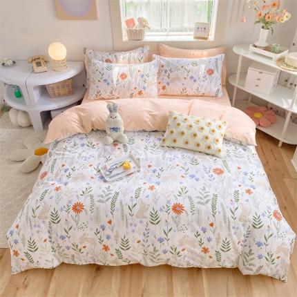 91家纺网 家纺一手货源 找家纺 （总）多品家纺 2023新款13070全棉单被套暗线