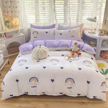 91家纺网 家纺一手货源 找家纺 （总）多品家纺 2023新款13070全棉单被套暗线