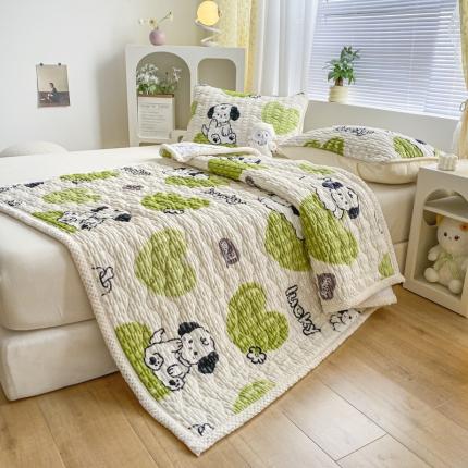 91家纺网 家纺一手货源 找家纺 （总）摩妮卡 2025新款A类玉米绒夹棉牛奶绒床垫