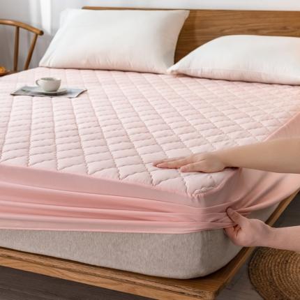 91家纺网 家纺一手货源 找家纺 （总）丽芙 2024新款防水床笠素色-【四季款】