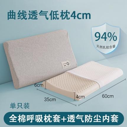 91家纺网 家纺一手货源 找家纺 （总）贵夫人 2023新款薄款乳胶枕