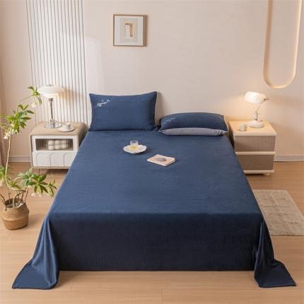 91家纺网 家纺一手货源 找家纺 （总）798家纺 2023新款牛奶绒纯色床单系列