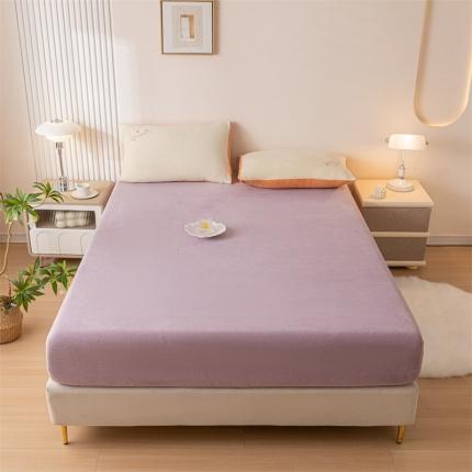 91家纺网 家纺一手货源 找家纺 （总）798家纺 2023新款牛奶绒纯色床笠