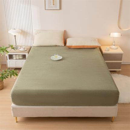 91家纺网 家纺一手货源 找家纺 （总）798家纺 2023新款牛奶绒纯色床笠