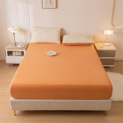 91家纺网 家纺一手货源 找家纺 （总）798家纺 2023新款牛奶绒纯色床笠