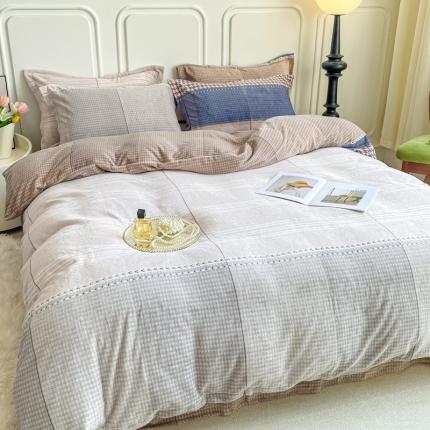 91家纺网 家纺一手货源 找家纺 （总）518家纺 2025新款A类高克重臻棉绒牛奶绒单被套（可定制）