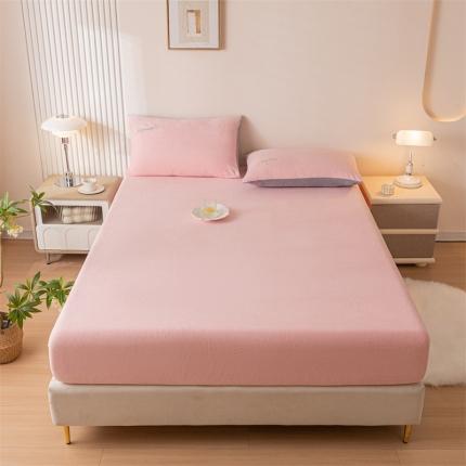 91家纺网 家纺一手货源 找家纺 （总）798家纺 2023新款牛奶绒纯色床笠