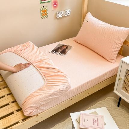 91家纺网 家纺一手货源 找家纺 (总) 眠博士 2023新款A类全棉华夫格学生床床笠