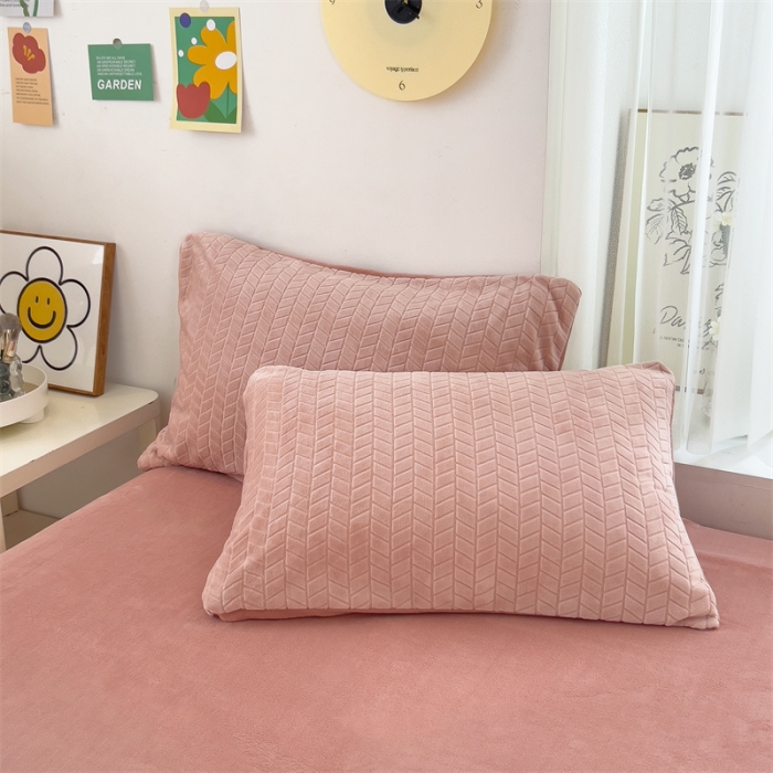 91家纺网 家纺一手货源 找家纺 （总）全季家居 2023新款小清新A类高克重加厚印花牛奶绒被套单件